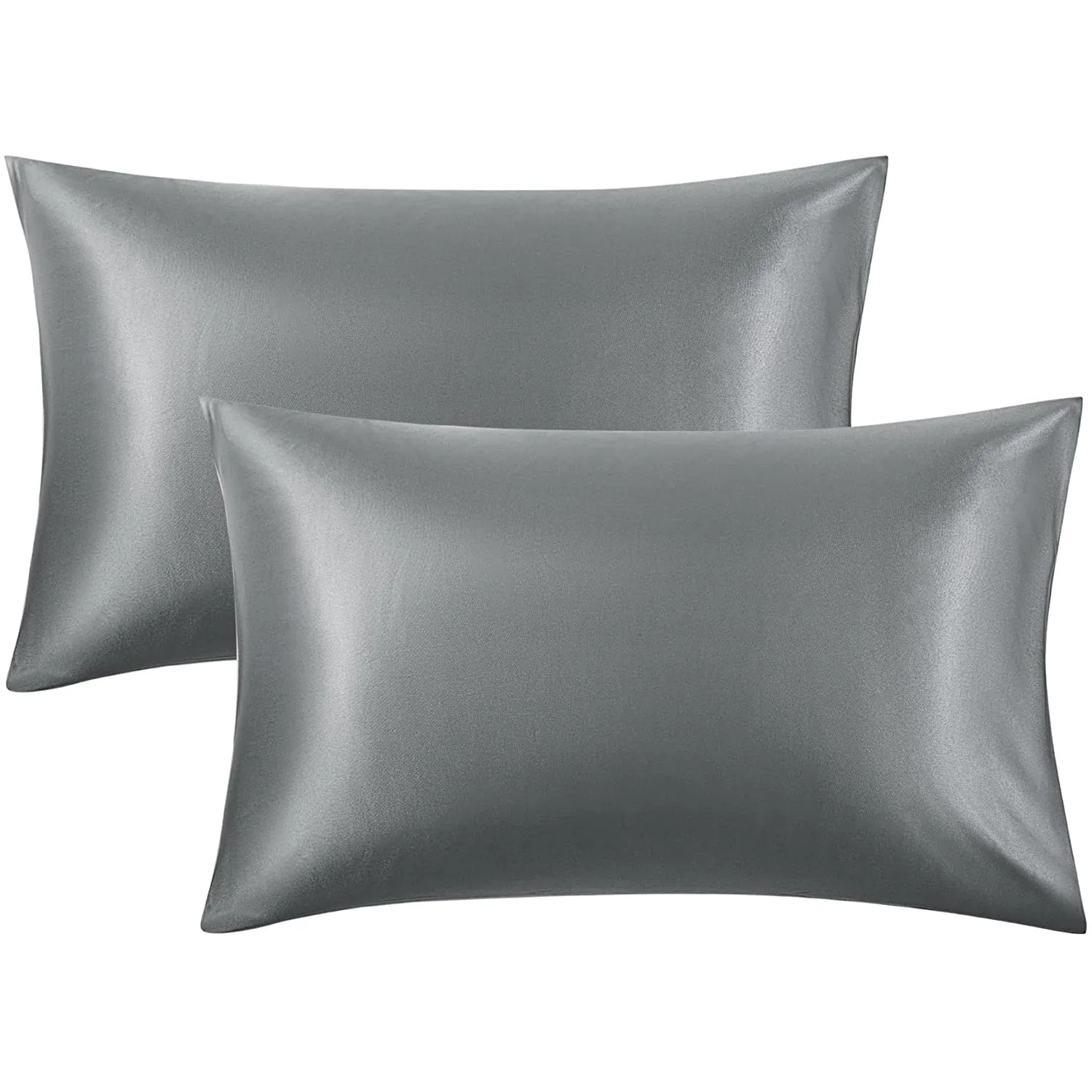 2-Pack: Satin Pillowcases with Envelope Closure