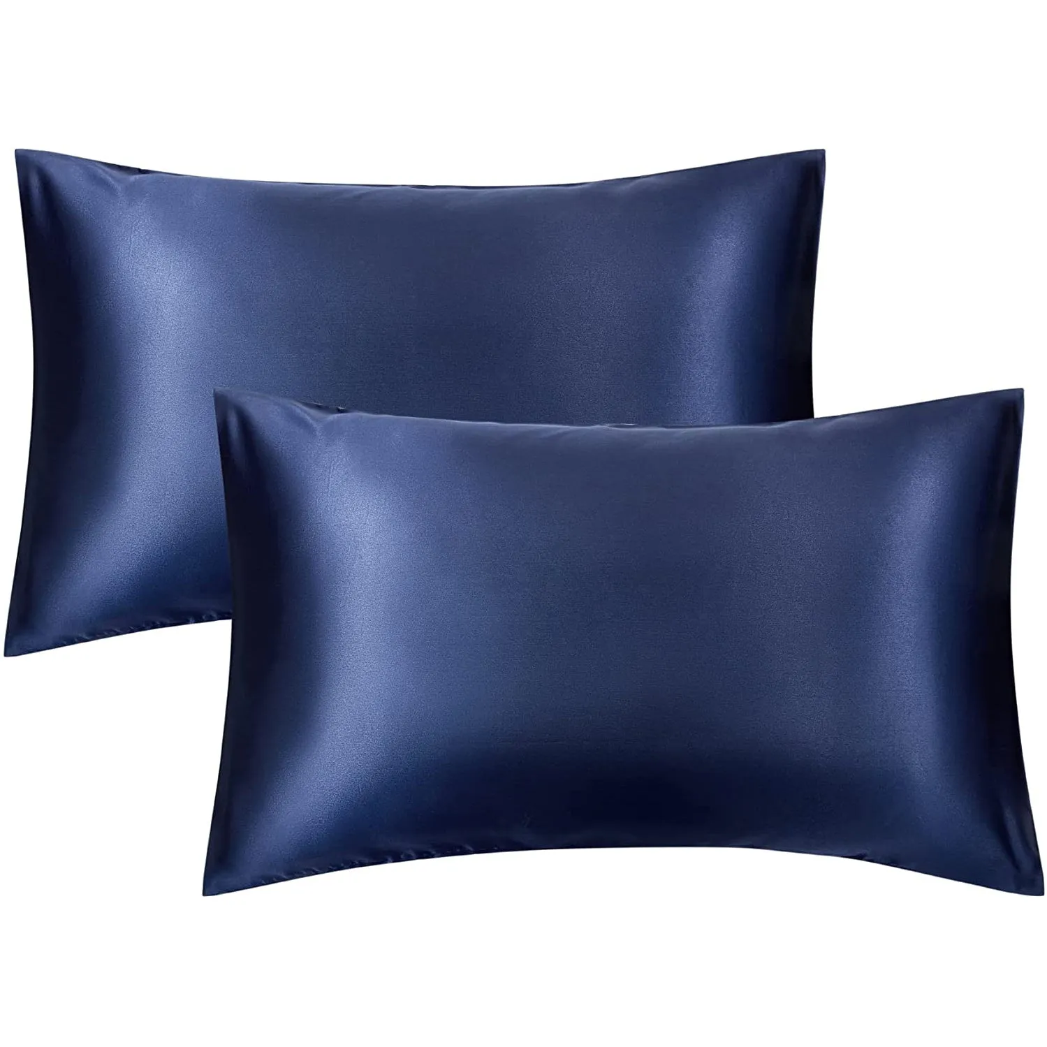 2-Pack: Satin Pillowcases with Envelope Closure