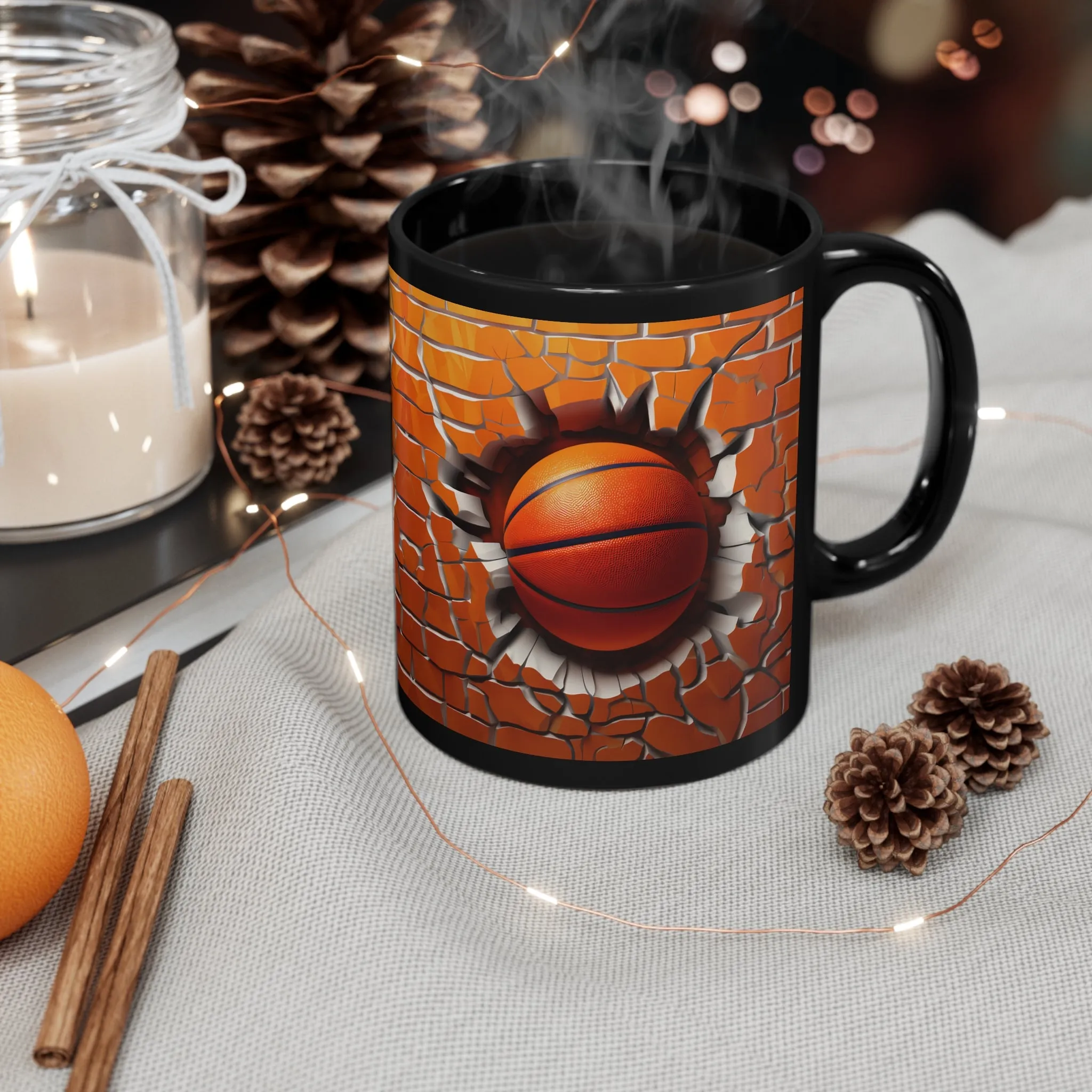 3D BASKETBALL MUG - Basket Fans Mugs - Mugscity - Free