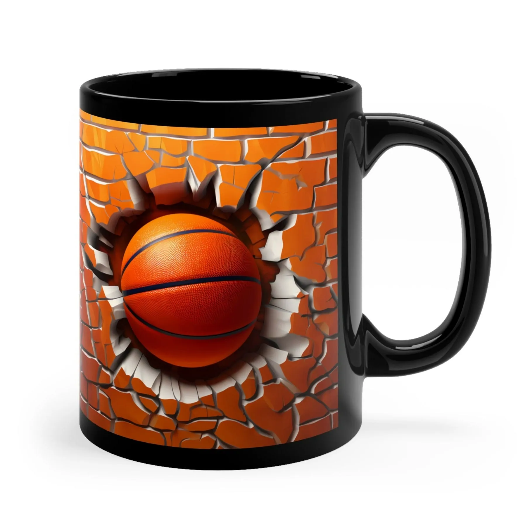 3D BASKETBALL MUG - Basket Fans Mugs - Mugscity - Free