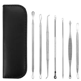 7-Pieces: Blackhead Remover Stainless Steel