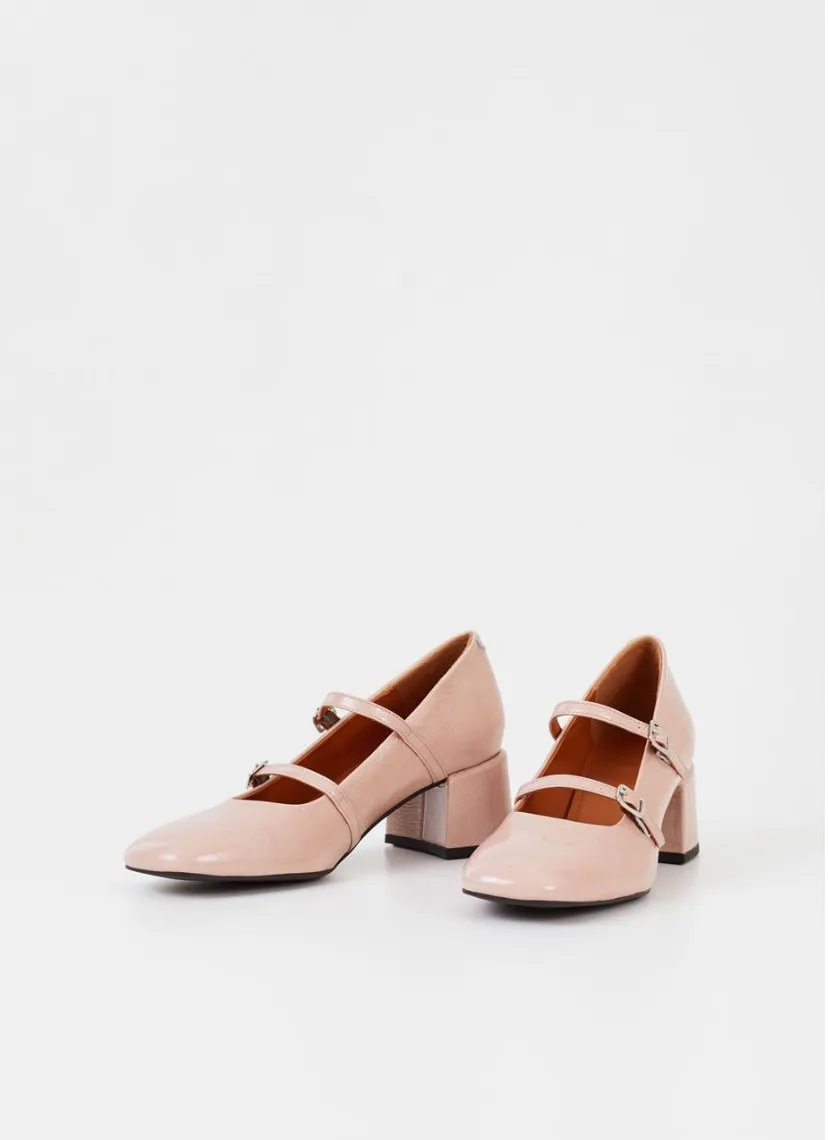 Adison Mary Jane pumps Dusty Pink - Vagabon