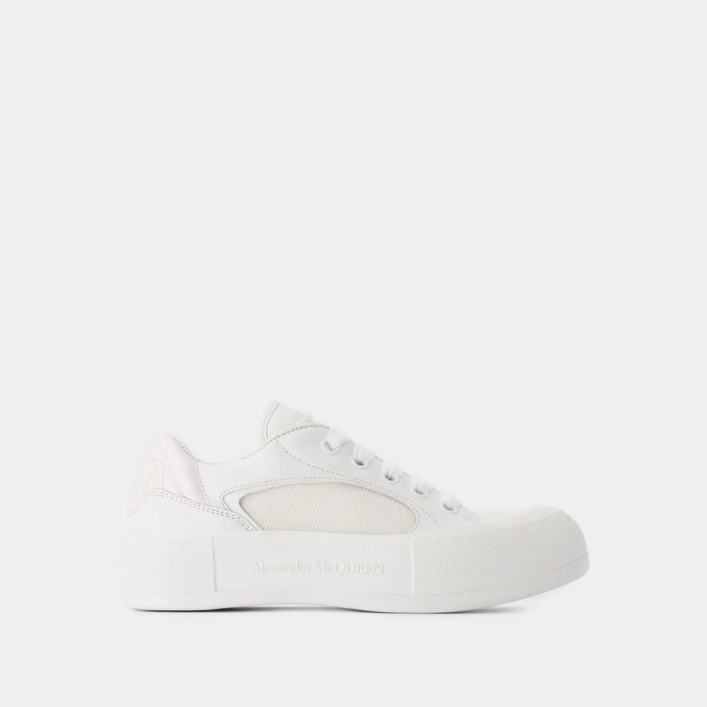 ALEXANDER MCQUEEN 2024 Women's White Sneakers - 24SS Collection