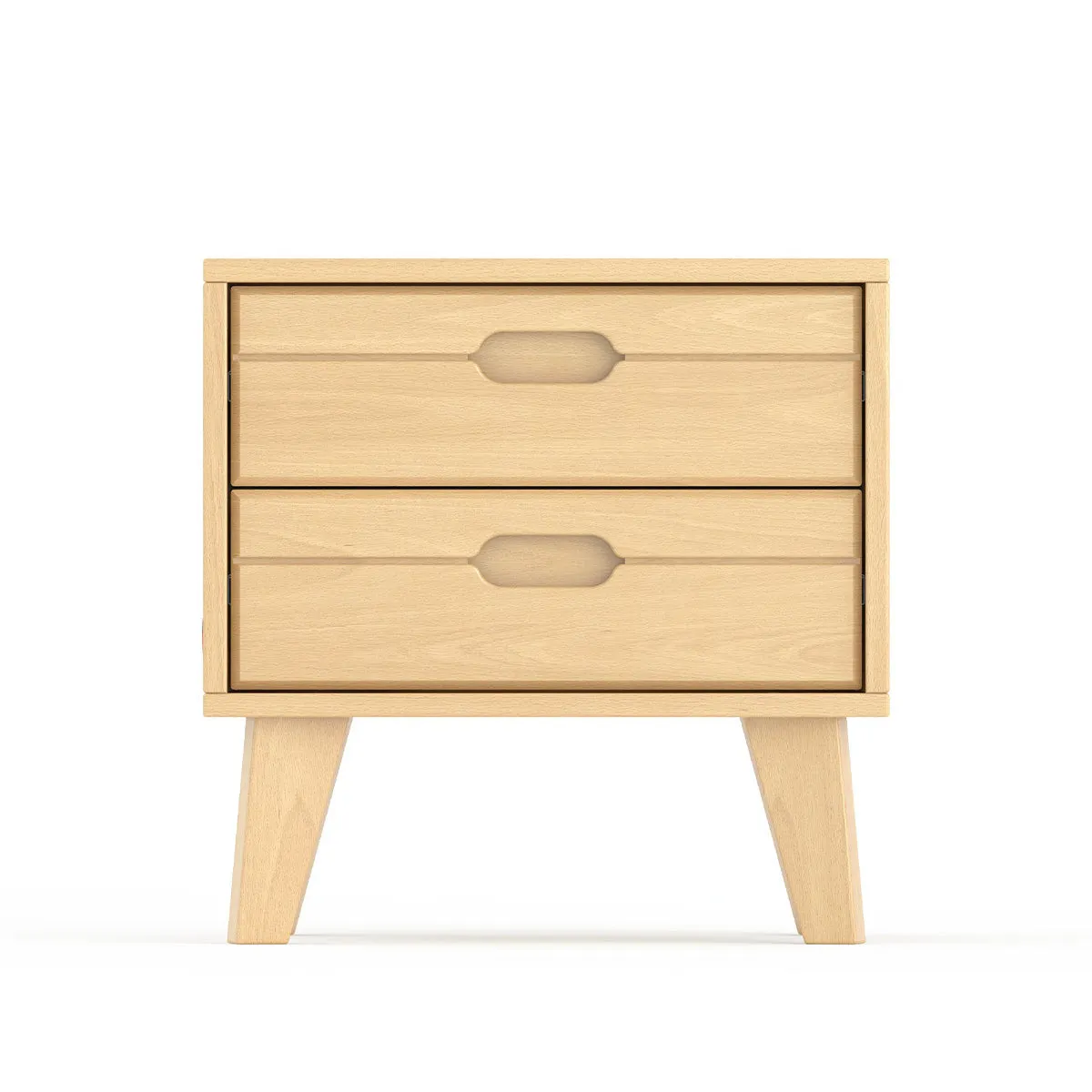 Ballet 2 Drawer Bedside Table