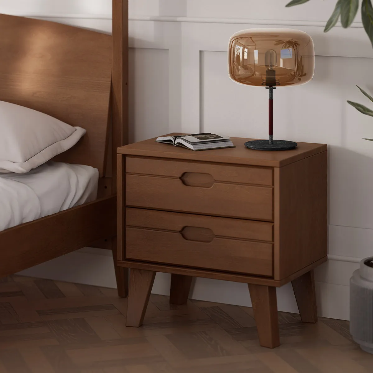 Ballet 2 Drawer Bedside Table