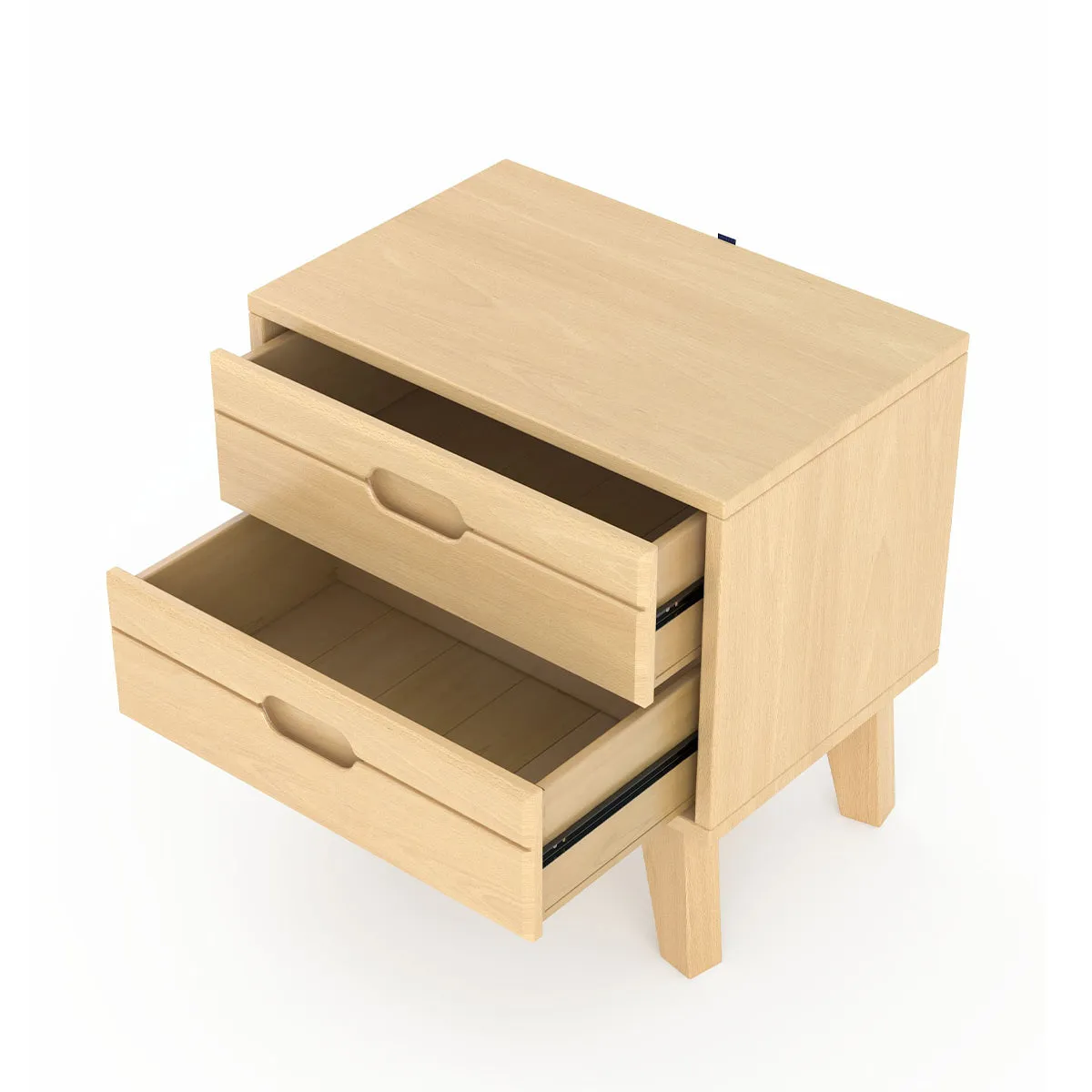 Ballet 2 Drawer Bedside Table