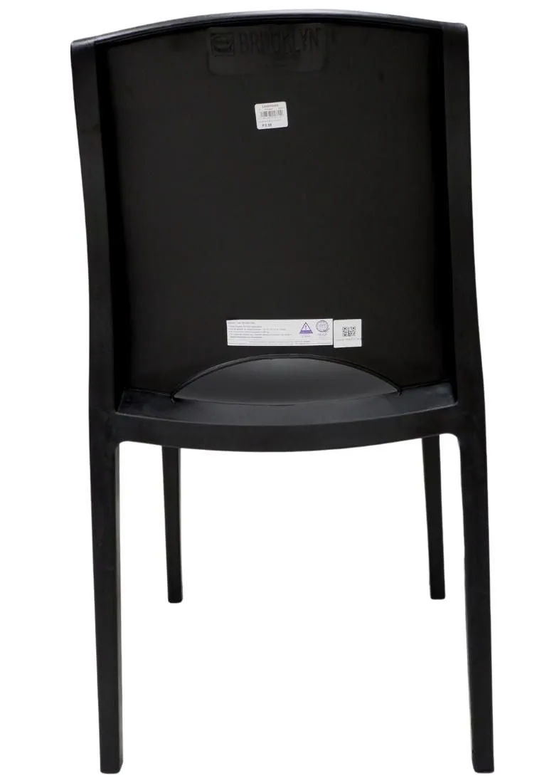 Brooklyn Plastic Chair - 41 x 43 x 82cm