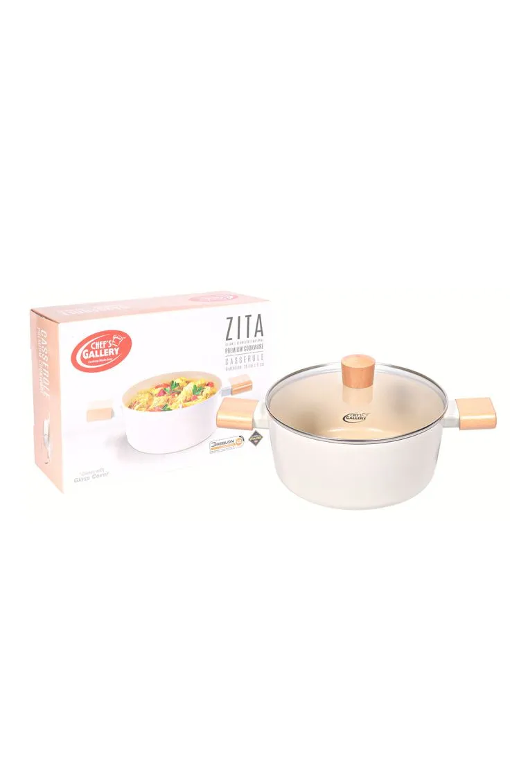 Chef's Gallery Zita Collection Round Casserole