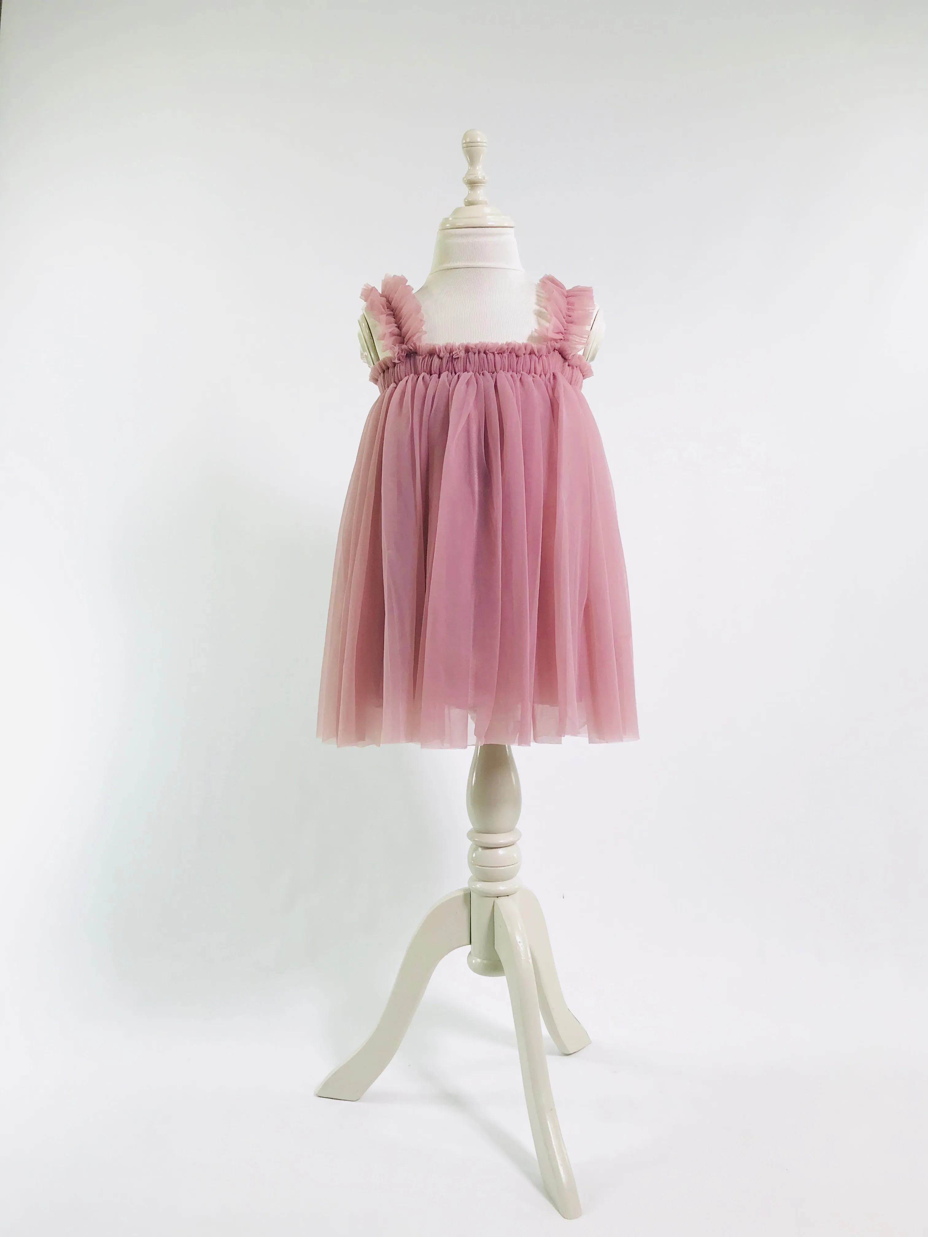 DOLLY 2 WAY TUTU DRESS BEACH COVER UP mauve