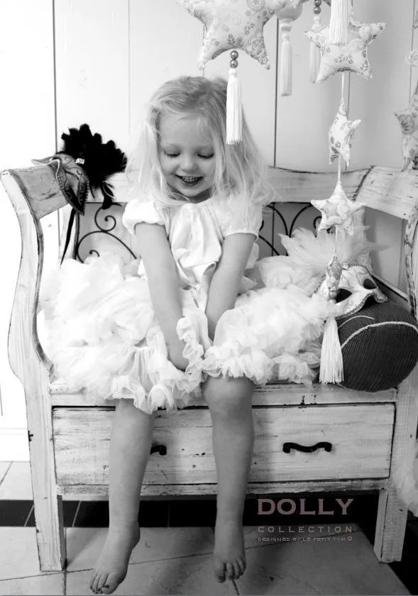 DOLLY by Le Petit Tom ® MARILYN MONROE pettiskirt off-white