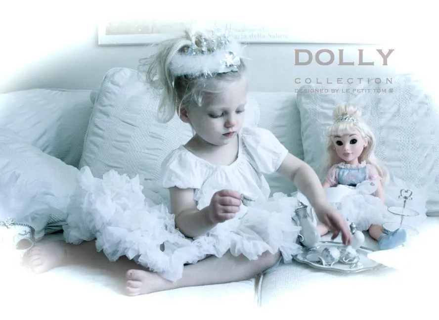 DOLLY by Le Petit Tom ® MARILYN MONROE pettiskirt off-white