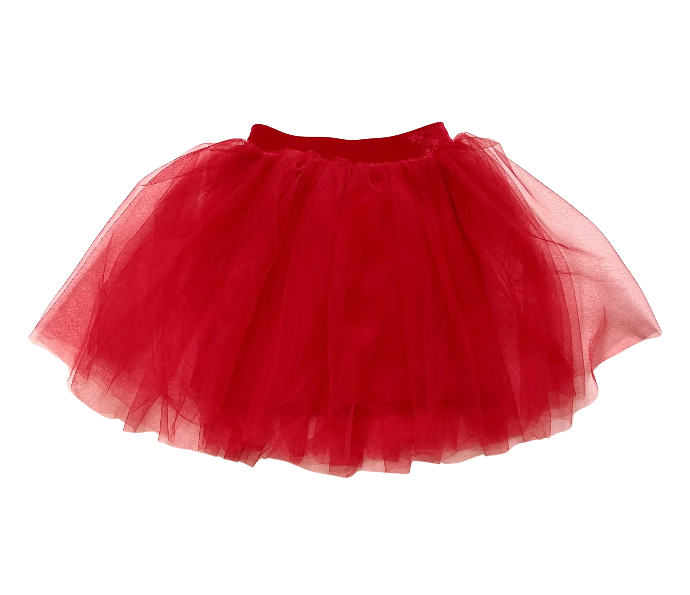 DOLLY CLASSIC TUTU WITH VELVET WAIST red