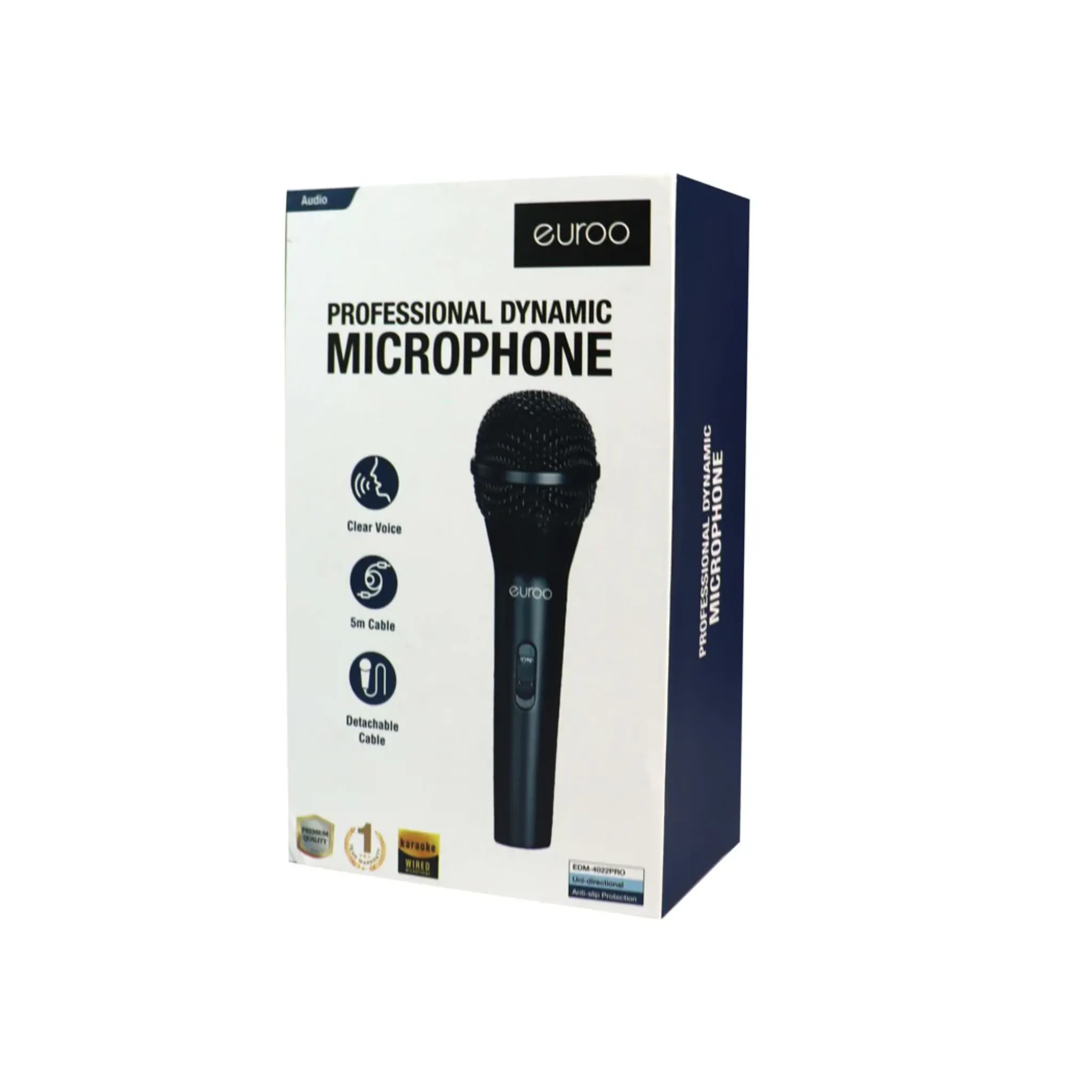 EUROO EDM-4022PRO Professional Dynamic Microphone