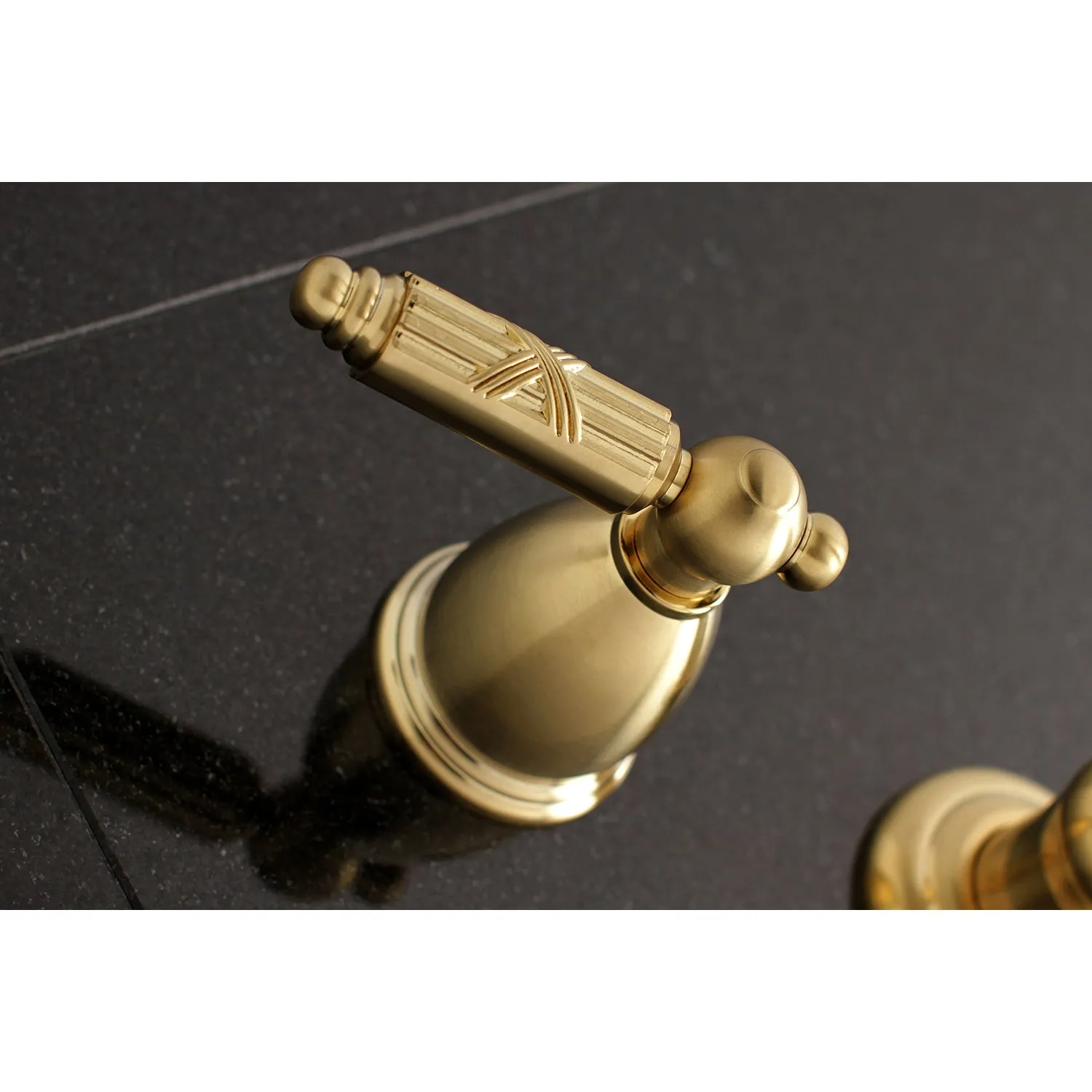 Georgian 2-Handle Wall Mount Roman Tub Faucet