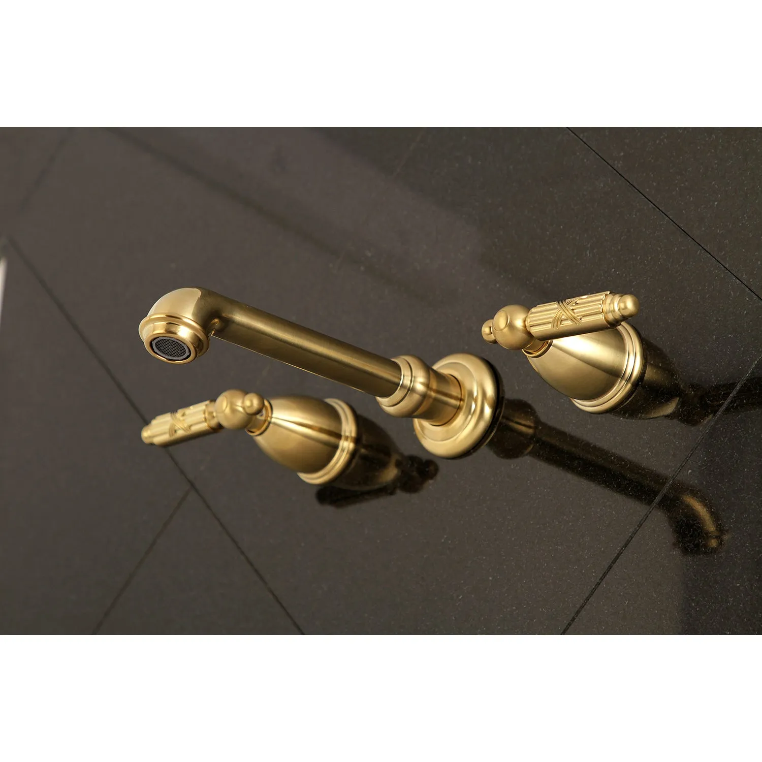 Georgian 2-Handle Wall Mount Roman Tub Faucet