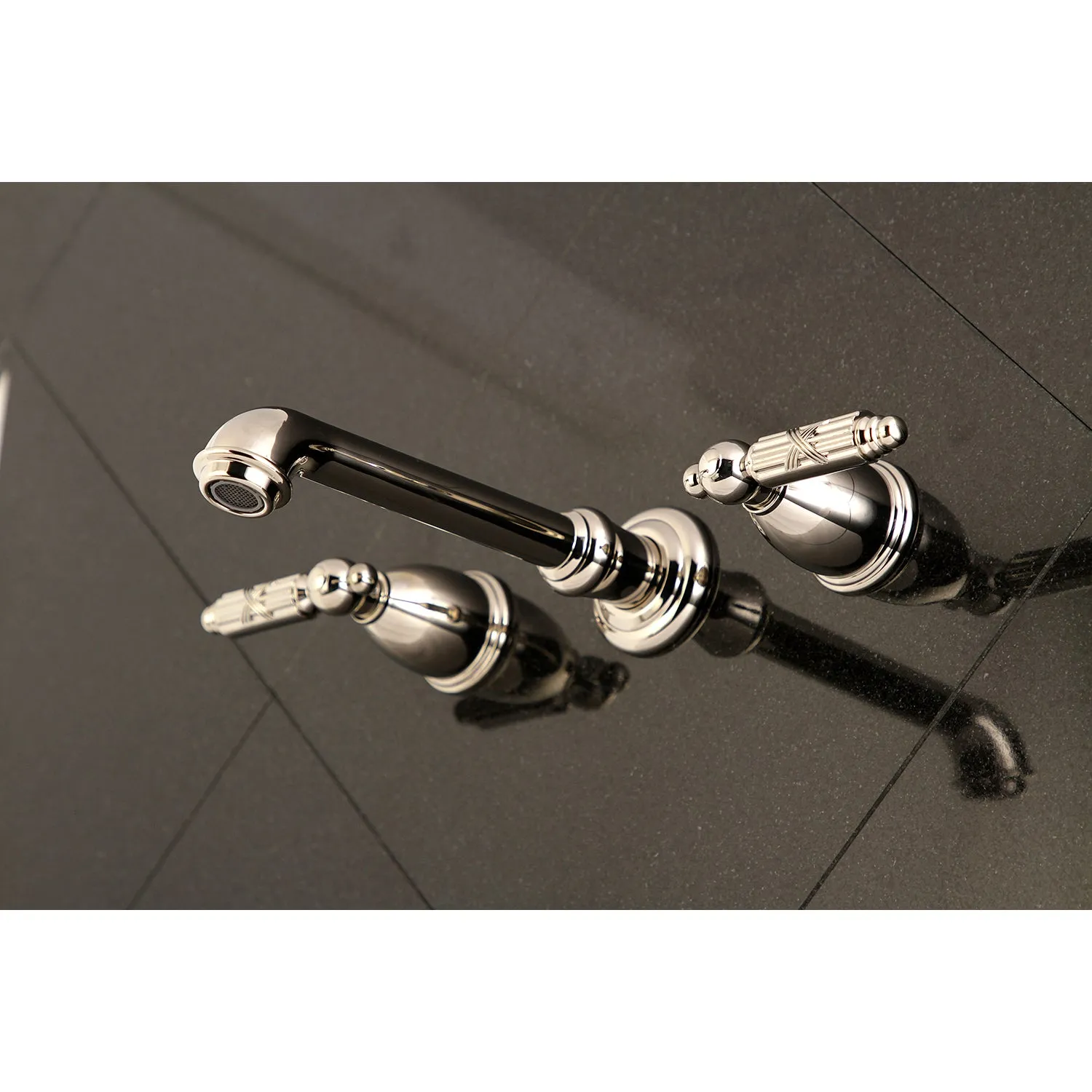 Georgian 2-Handle Wall Mount Roman Tub Faucet