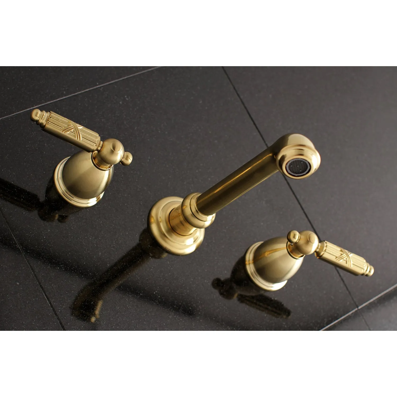 Georgian 2-Handle Wall Mount Roman Tub Faucet