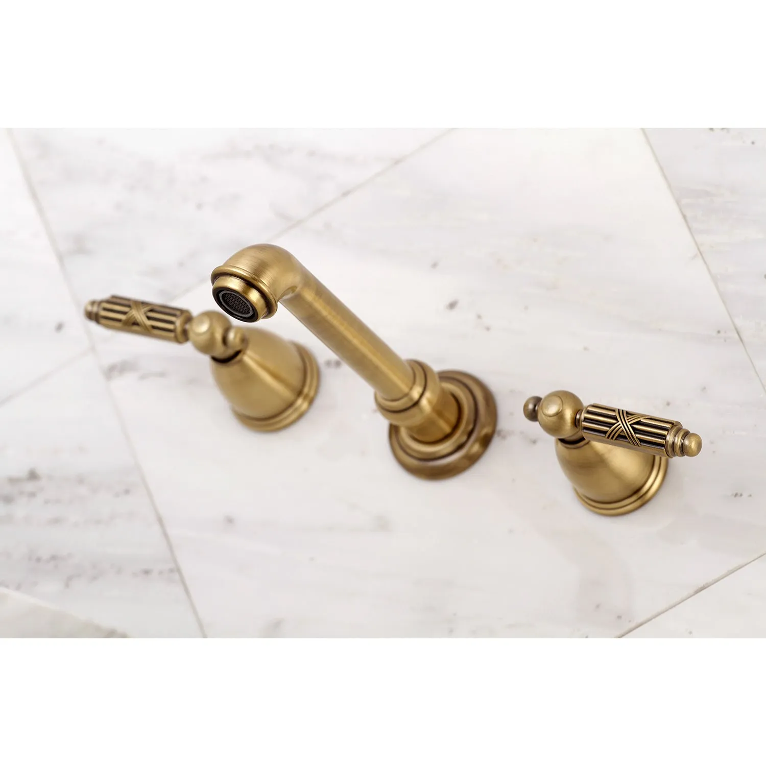 Georgian 2-Handle Wall Mount Roman Tub Faucet