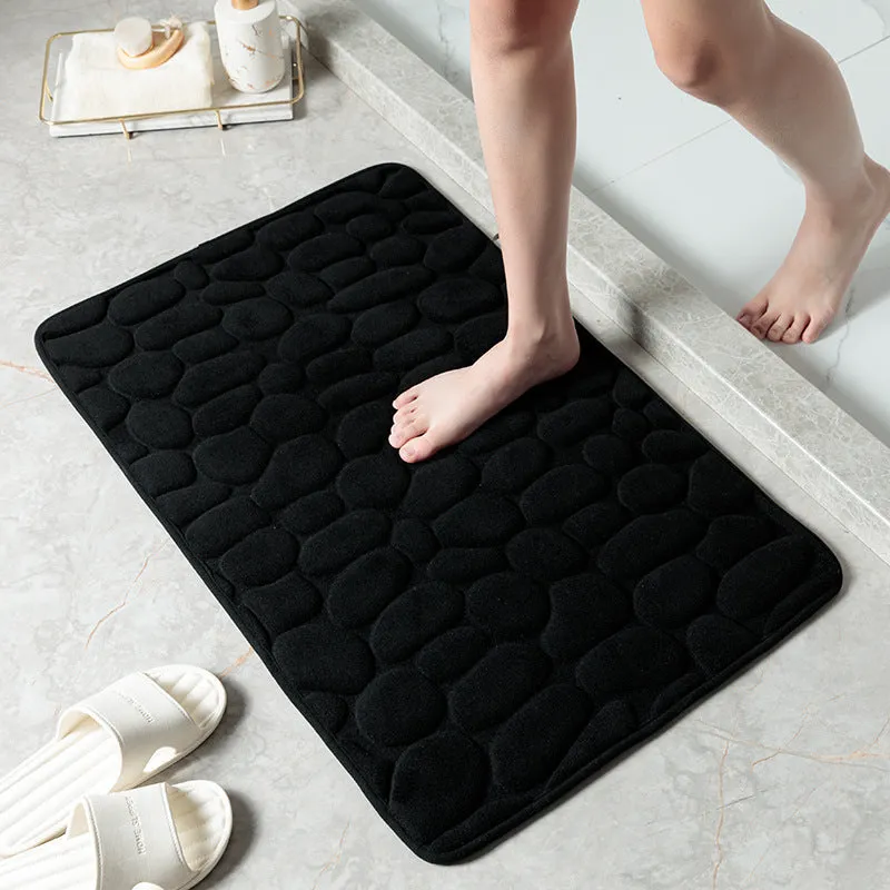 Home Decorative Pebble Embossed Non-Slip Mat, HG0027