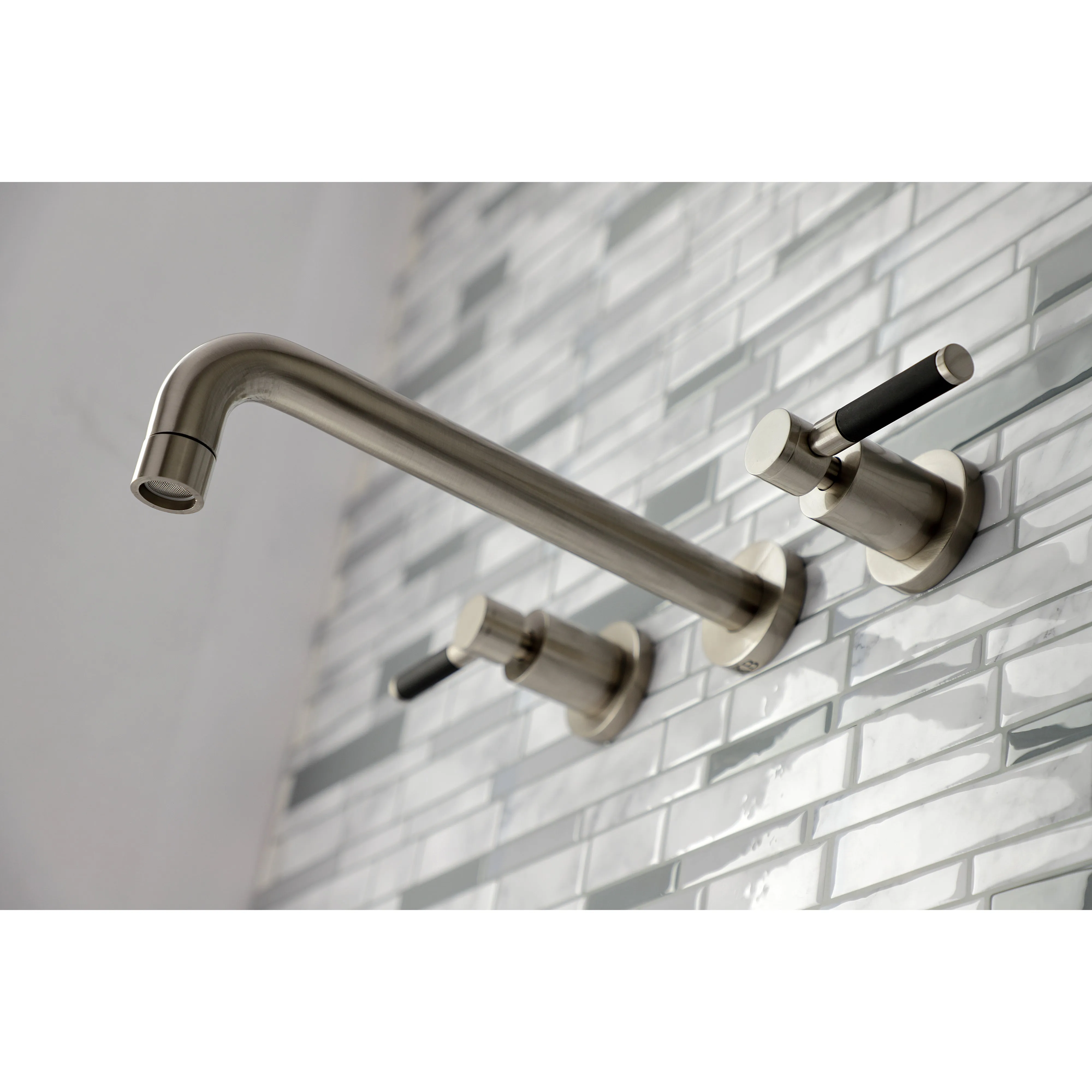 Kaiser Two-Handle Wall Mount Tub Faucet