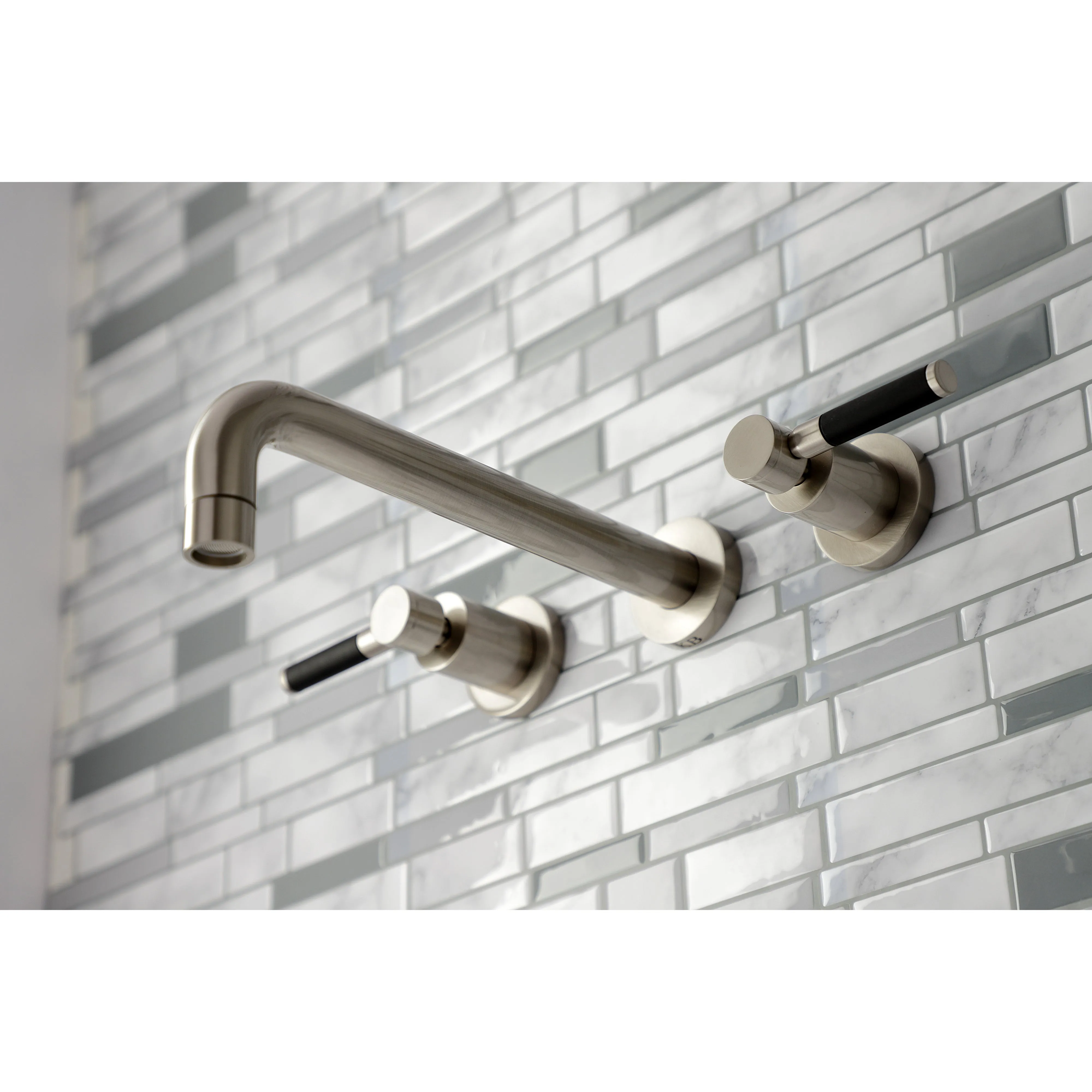 Kaiser Two-Handle Wall Mount Tub Faucet