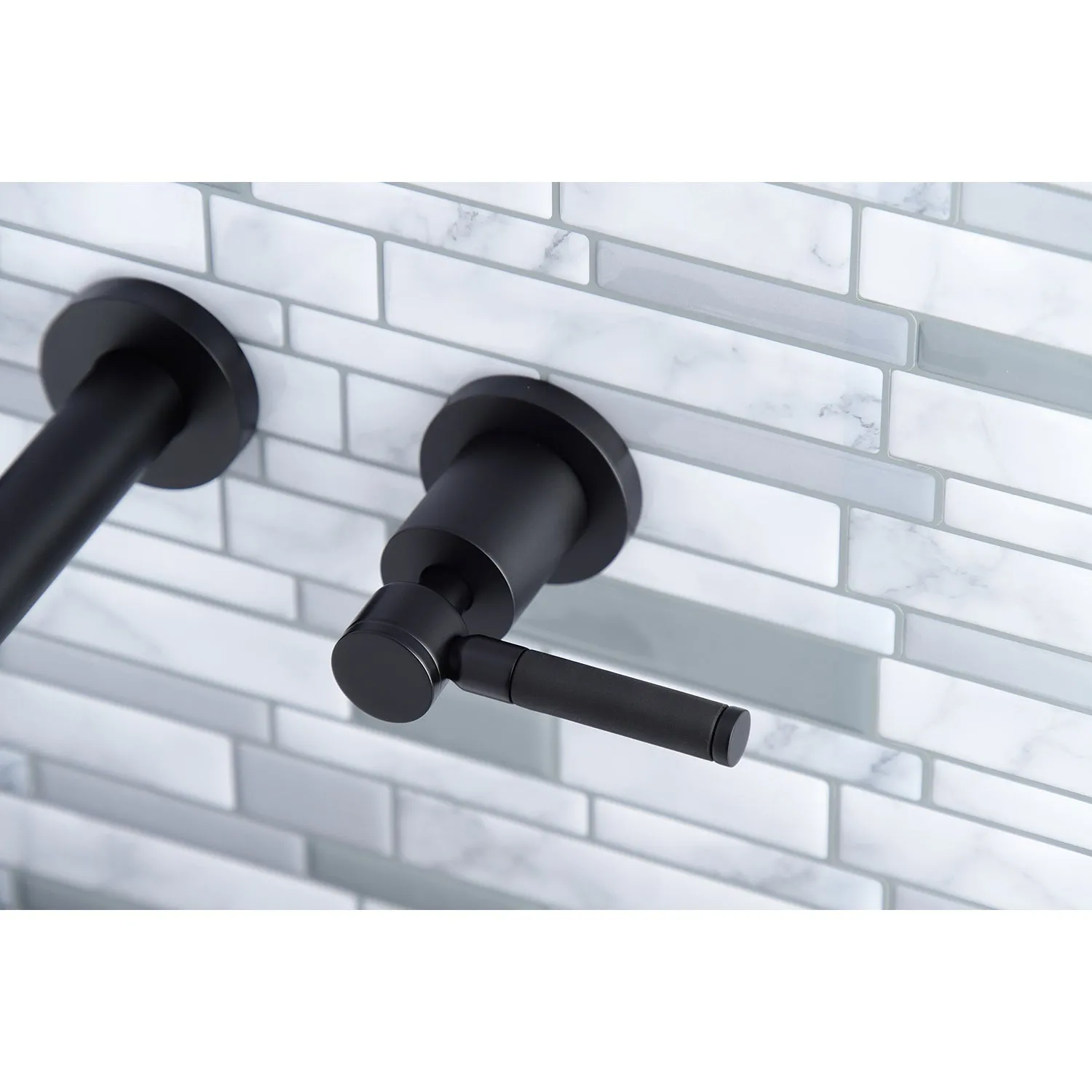 Kaiser Two-Handle Wall Mount Tub Faucet