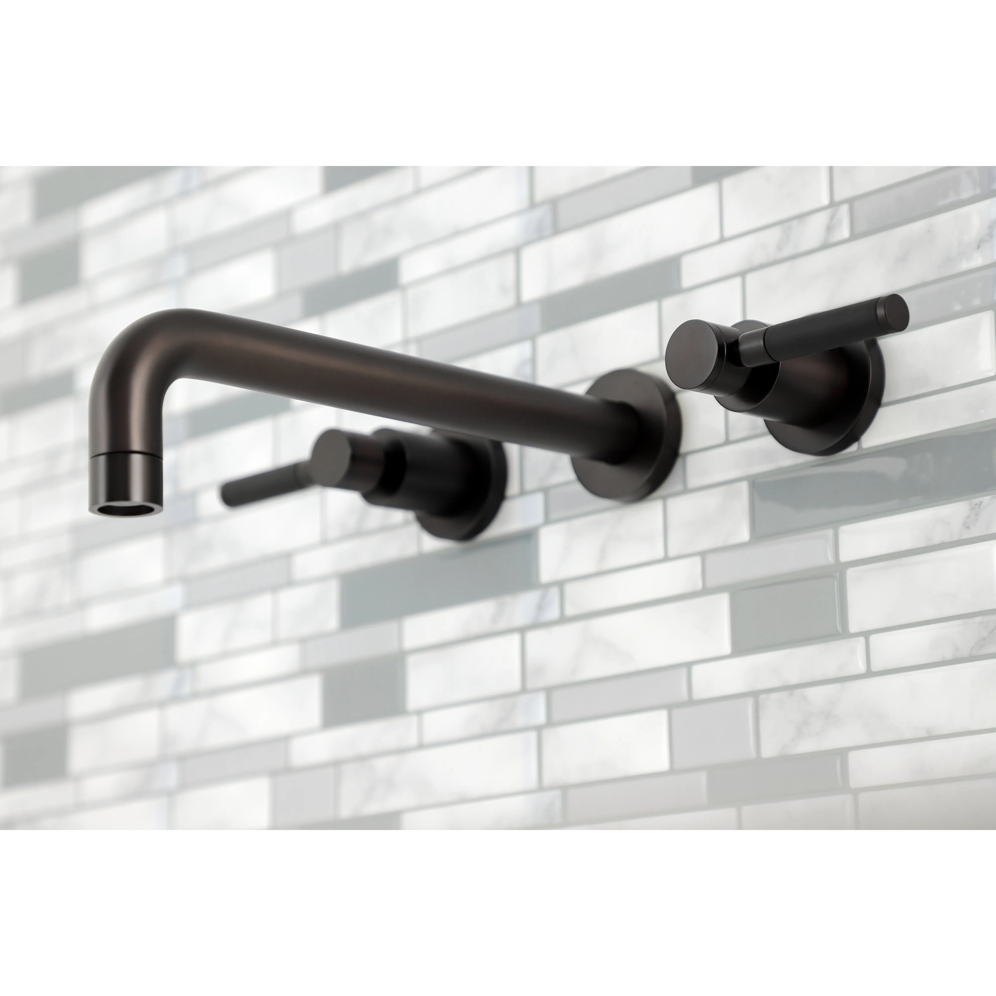 Kaiser Two-Handle Wall Mount Tub Faucet