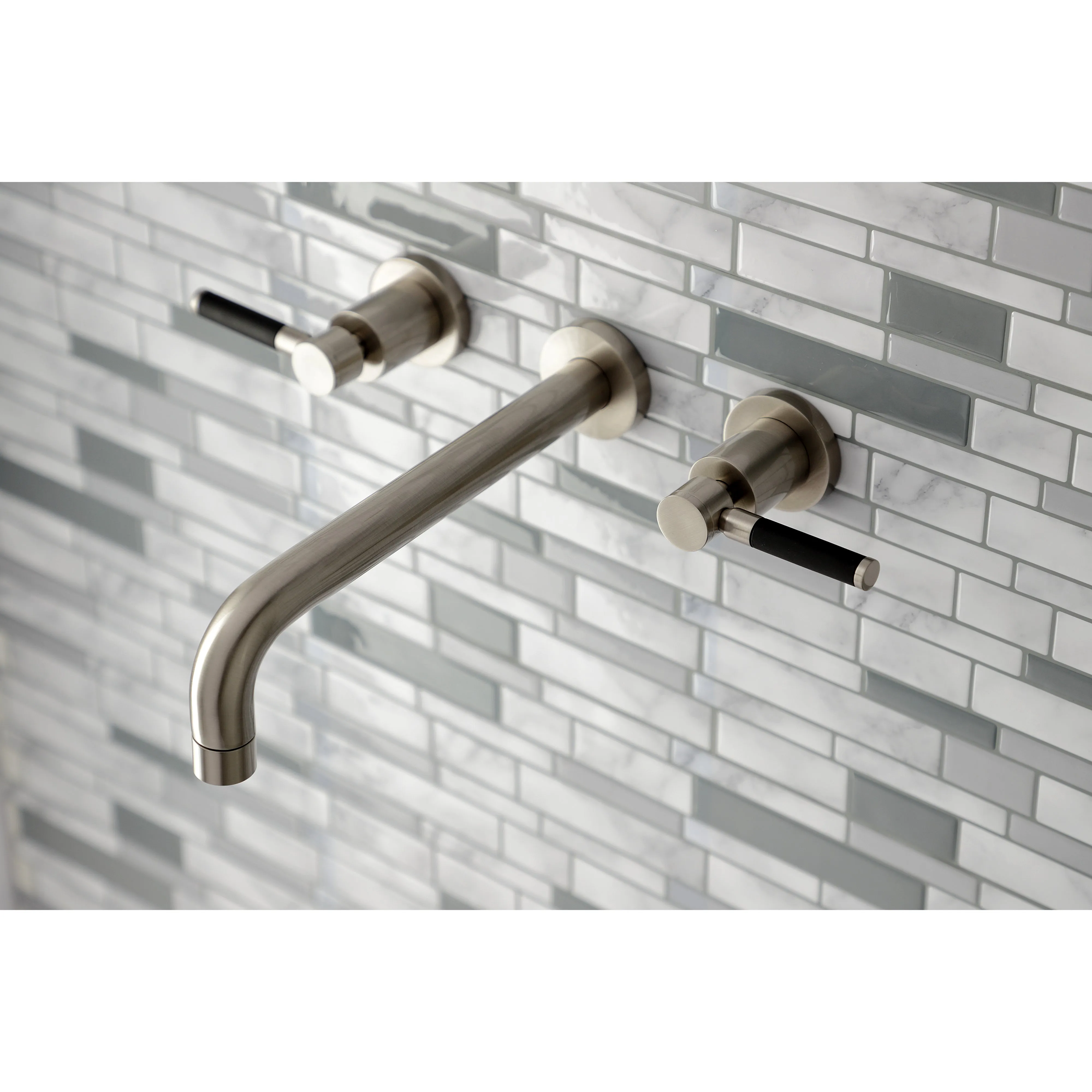 Kaiser Two-Handle Wall Mount Tub Faucet