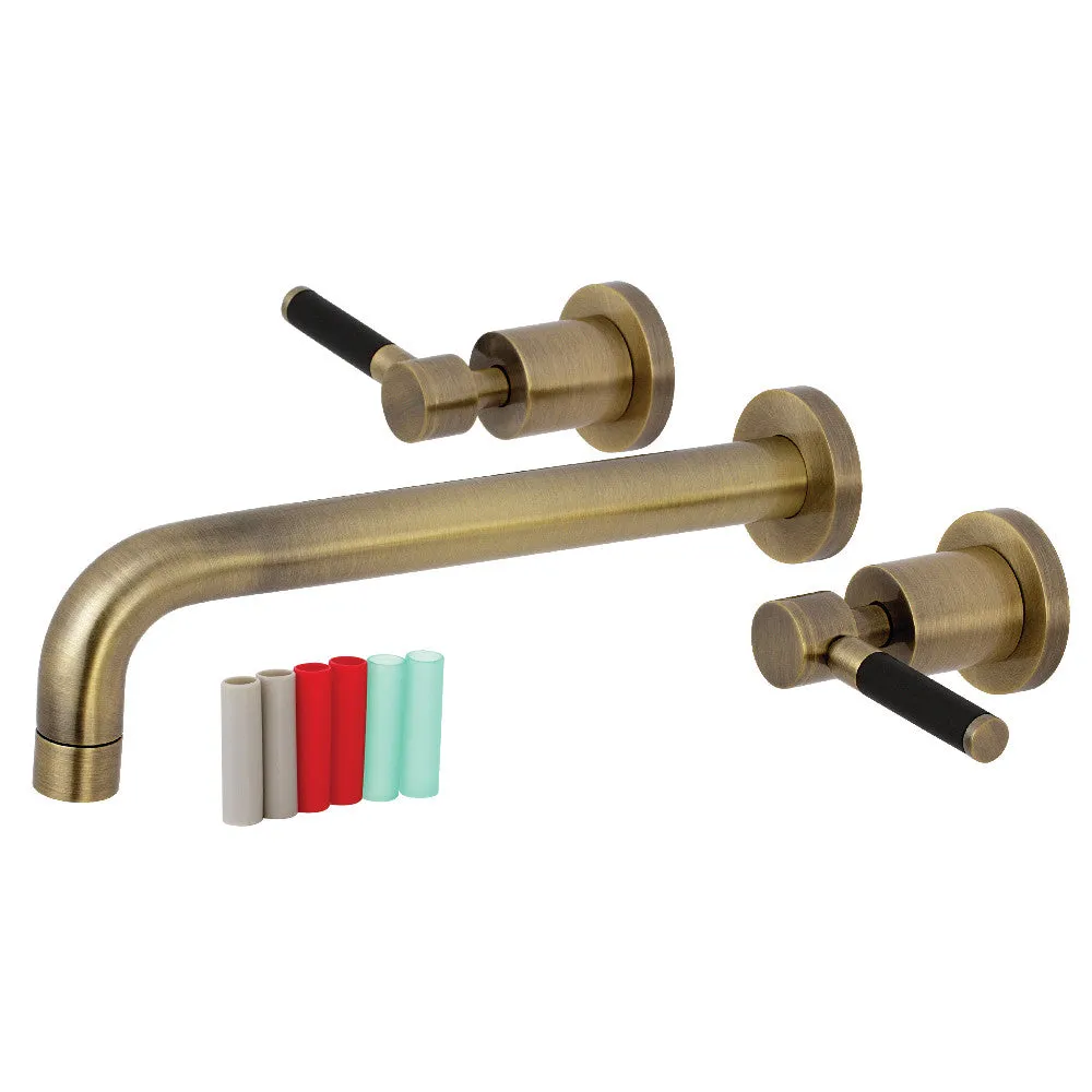 Kaiser Two-Handle Wall Mount Tub Faucet