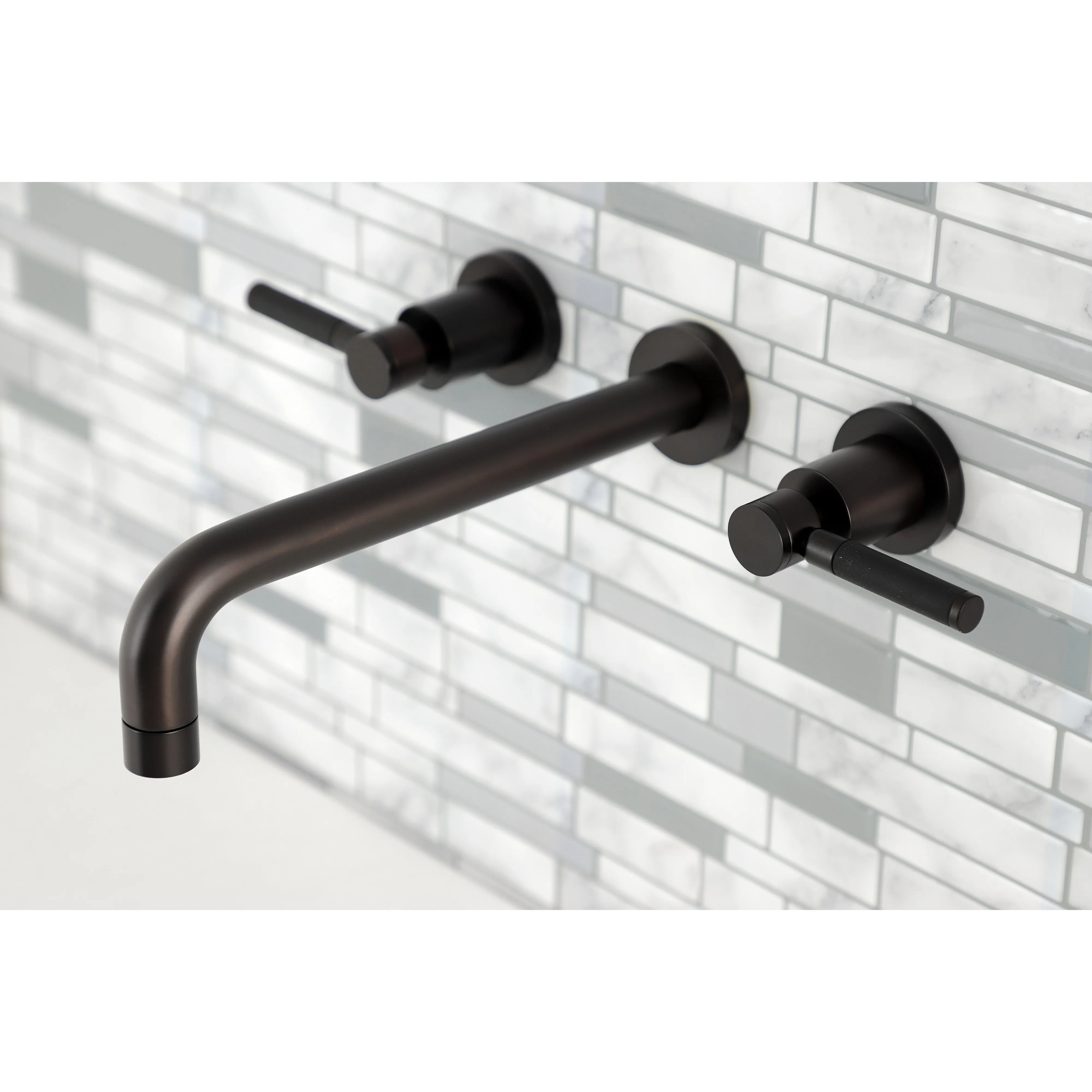 Kaiser Two-Handle Wall Mount Tub Faucet