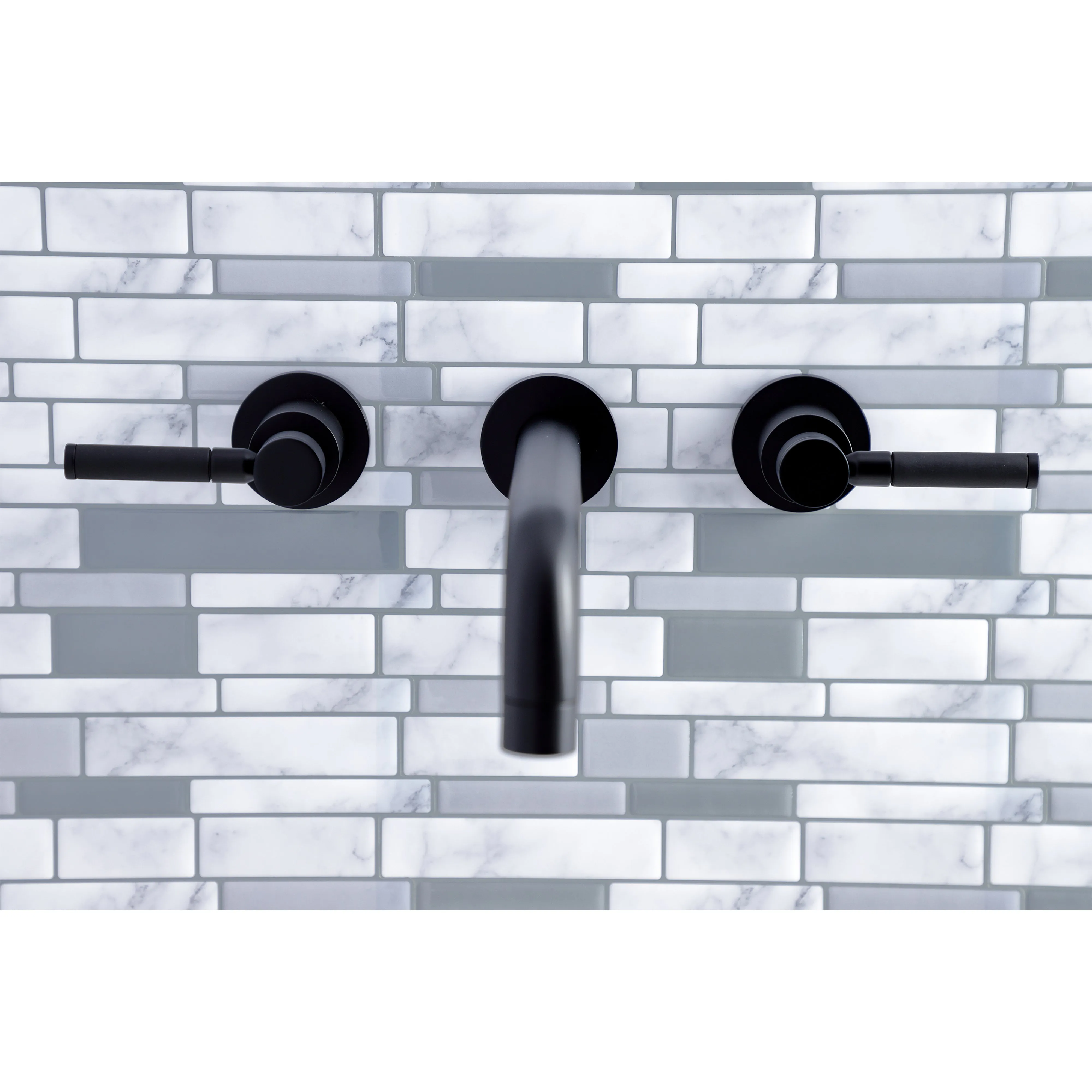 Kaiser Two-Handle Wall Mount Tub Faucet