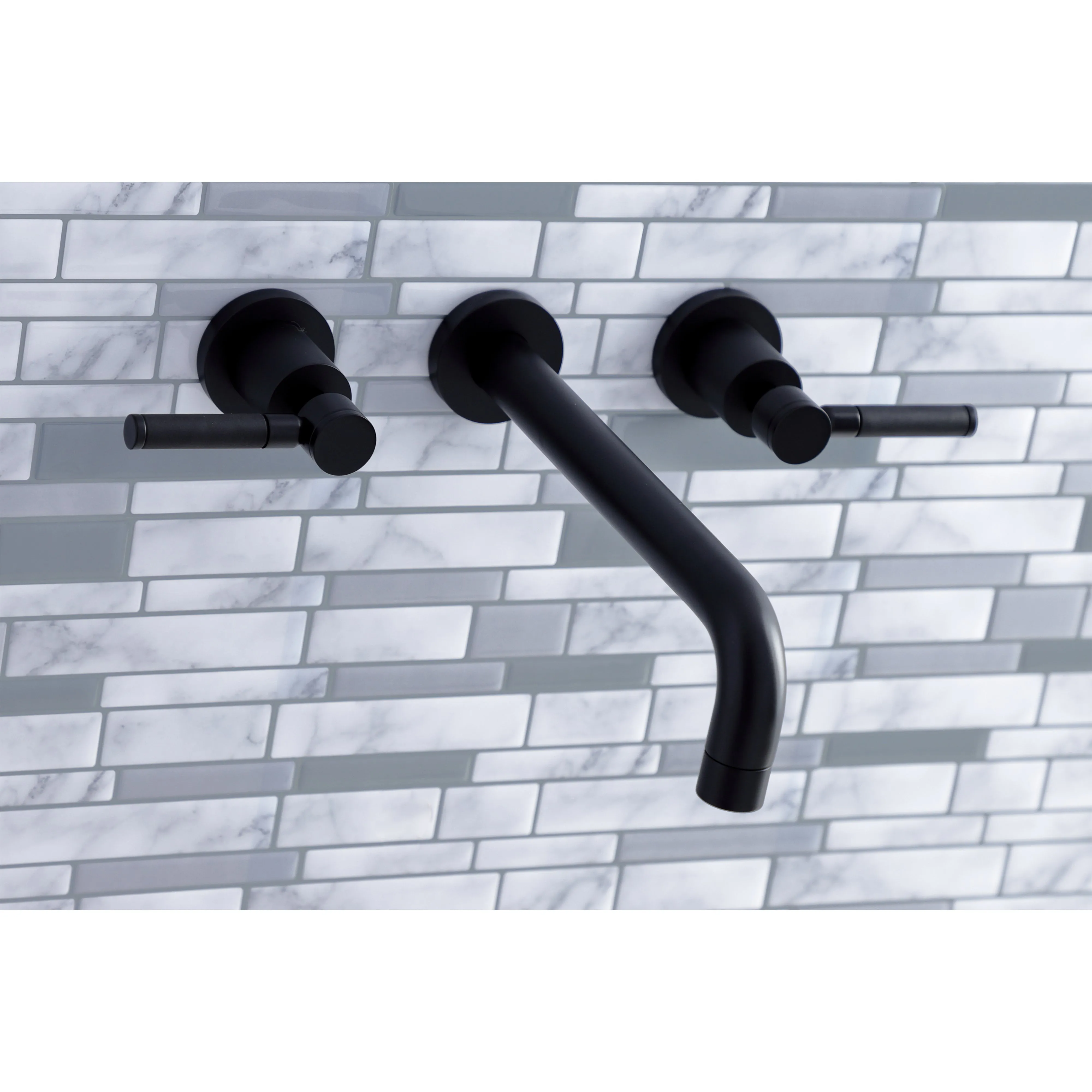 Kaiser Two-Handle Wall Mount Tub Faucet