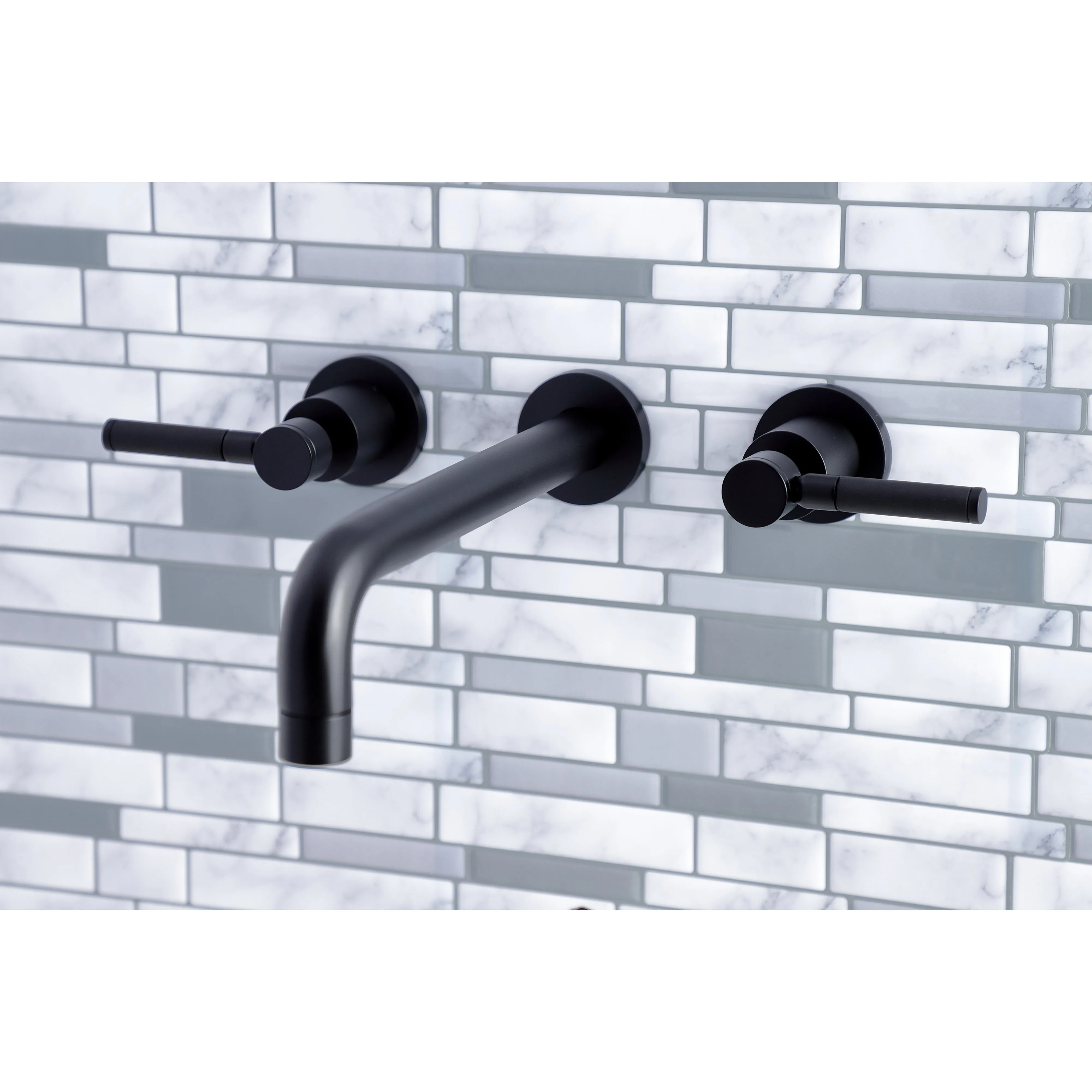 Kaiser Two-Handle Wall Mount Tub Faucet