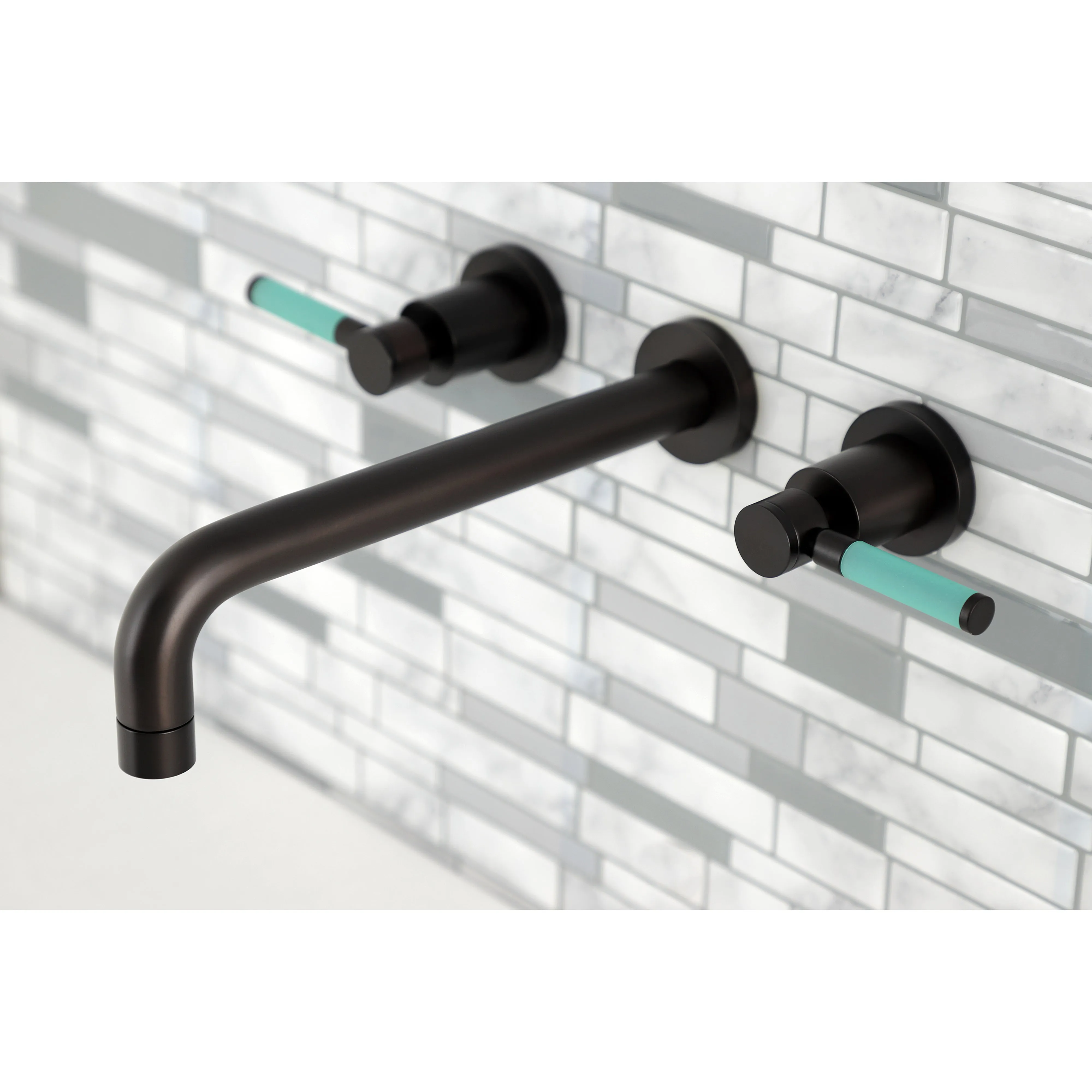 Kaiser Two-Handle Wall Mount Tub Faucet