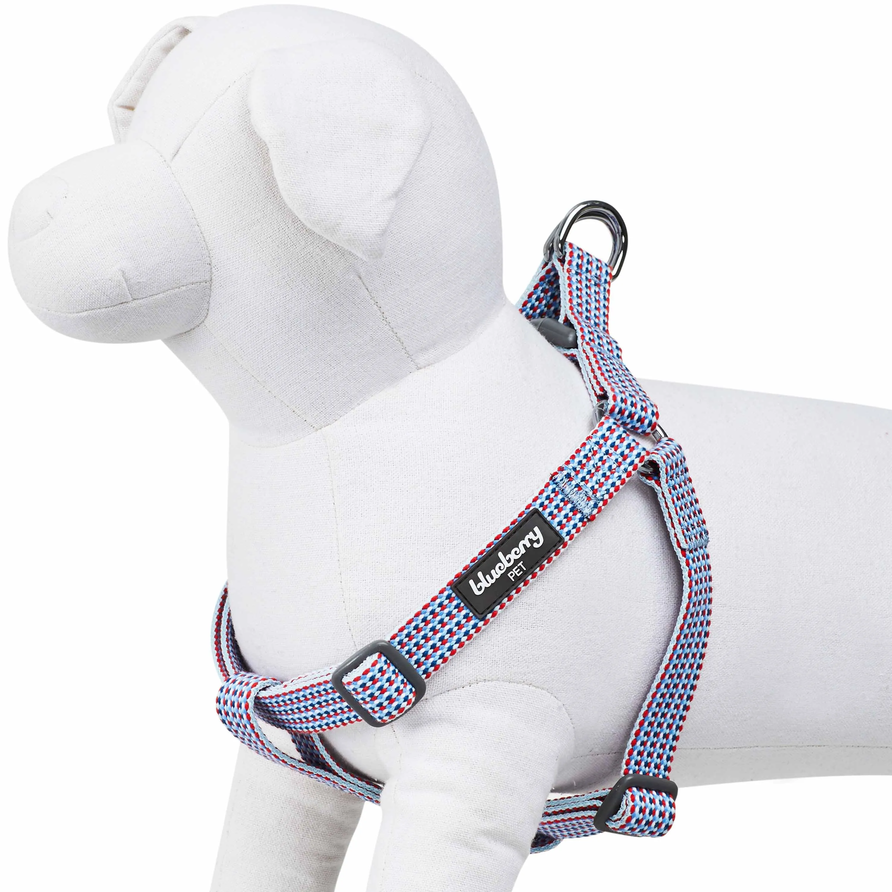 Multicolor Braids Dog Harness