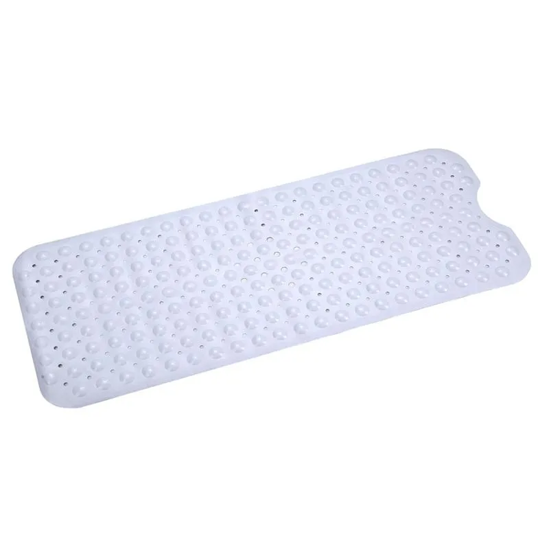 Non Slip Shower Mat Massage Anti-Bacterial with Suction Cups