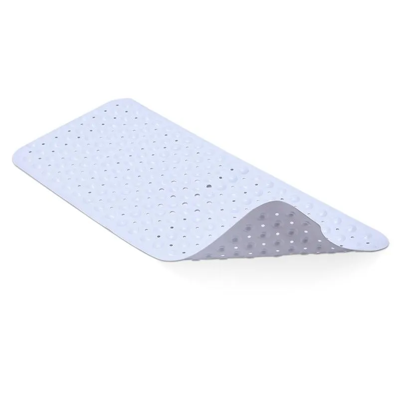 Non Slip Shower Mat Massage Anti-Bacterial with Suction Cups