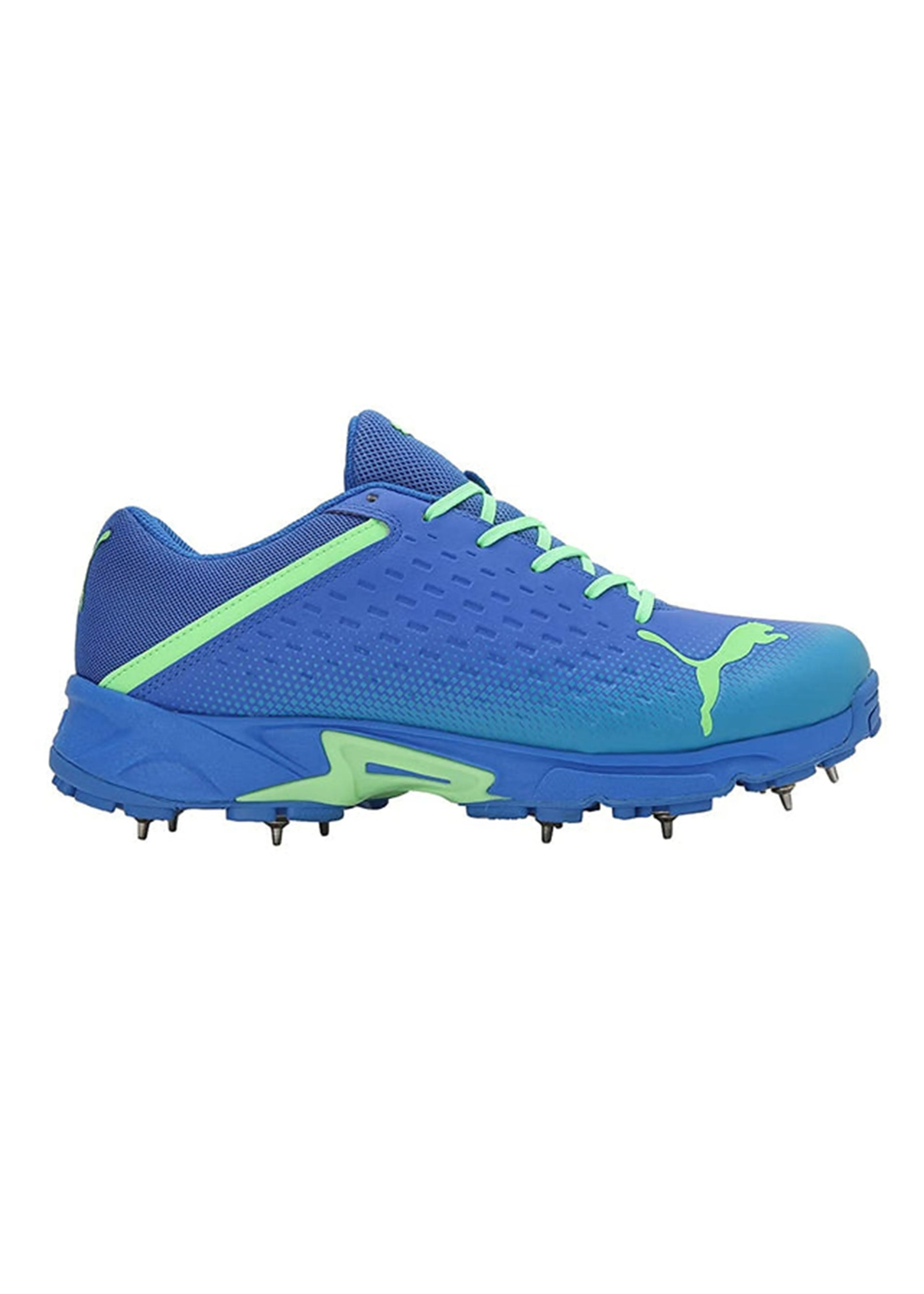 PUMA SPIKE 22.2 MEN'S CRICKET SHOES - BLUEMAZING - GREEN - OCEAN