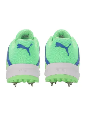 PUMA SPIKE 22.2 MEN'S CRICKET SHOES - ELEKTRO GREEN & BLUEMAZING