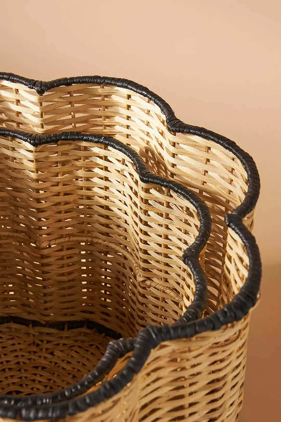 Rattan Laundry Basket | wicker basket with lid | Bamboo toy Storage basket - Anant