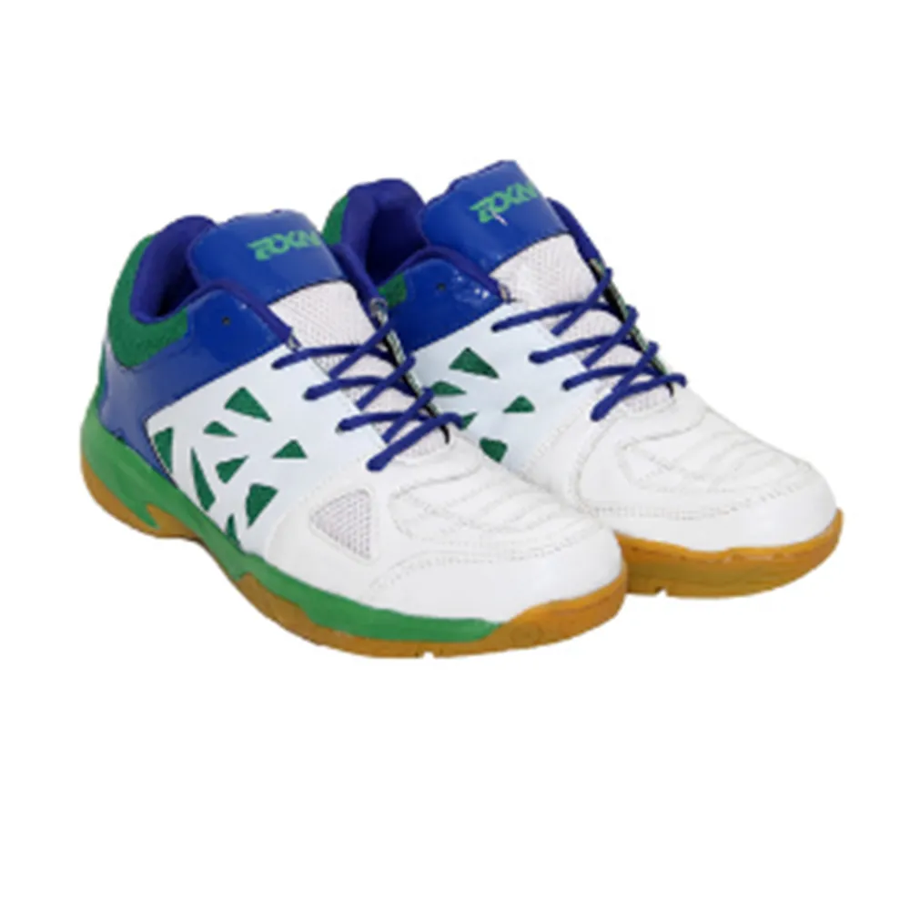 RXN Net Kill Badminton Shoes (Blue/Green/White)