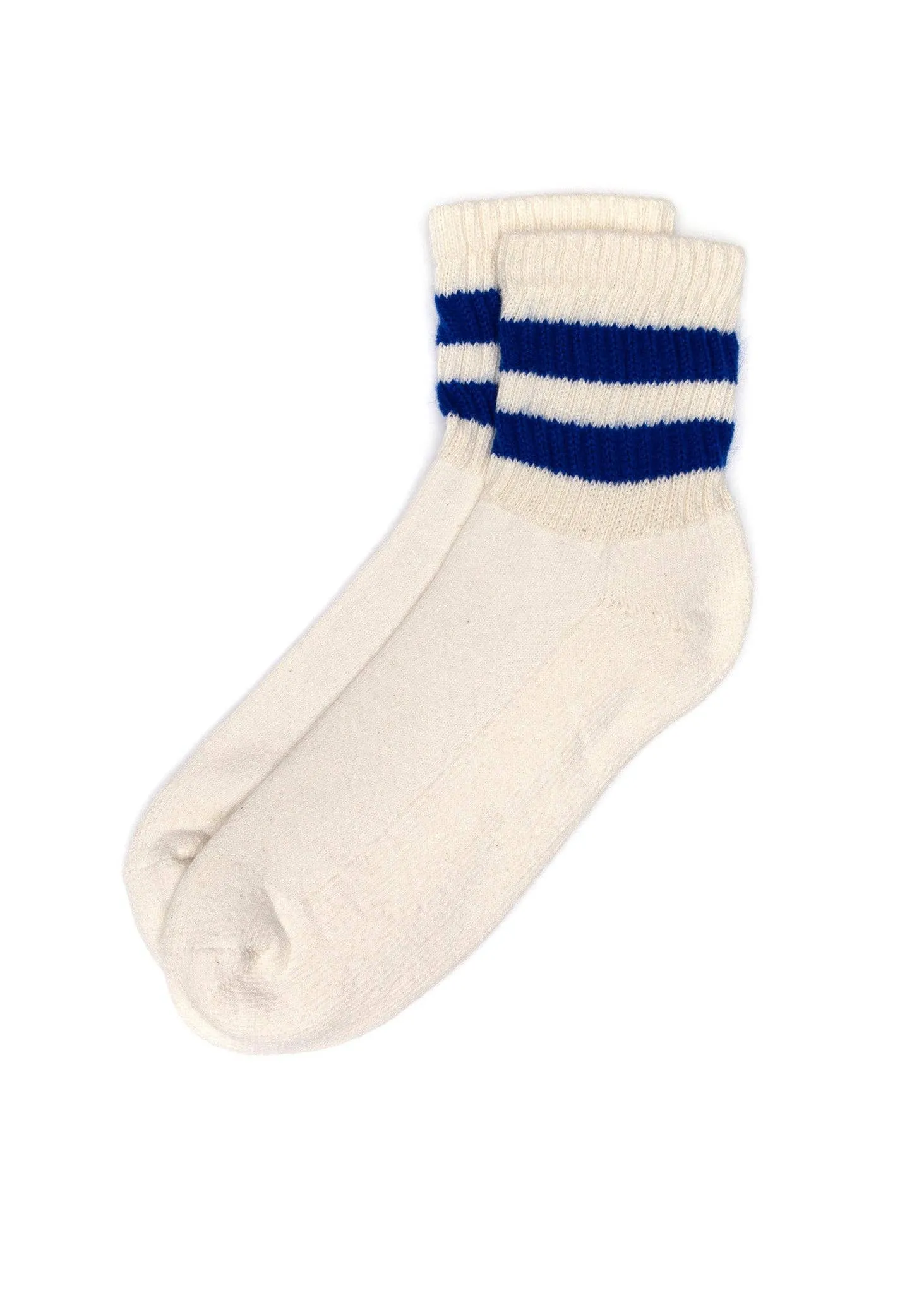 THE MONO STRIPE QUARTER CREW SOCK