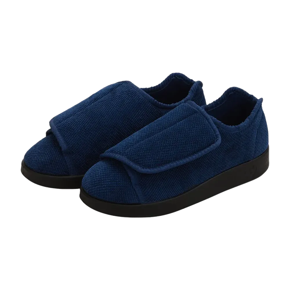 Women's Extra-Wide Easy Closure Slippers